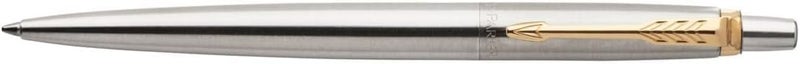 FNX Parker Jotter Ballpoint Pen, Stainless Steel with Gold-Plated Trim | Elegant & Stylish | Gift Boxed - Image 3